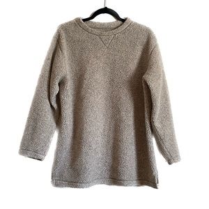 St. John’s Bay Long Heavyweight Sherpa Top Medium